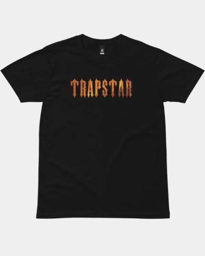 Maglietta nera di Trapstar Fire